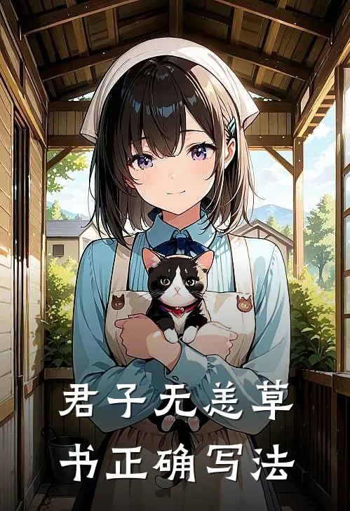 君子无恙草书正确写法