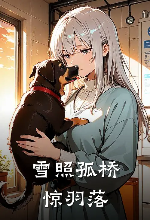 雪照孤桥惊羽落