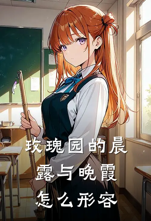 玫瑰园的晨露与晚霞怎么形容