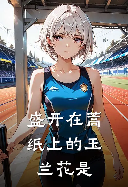 盛开在蒿纸上的玉兰花是