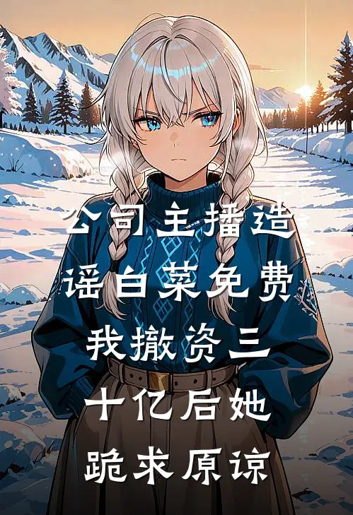 公司主播造谣白菜免费，我撤资三十亿后她跪求原谅