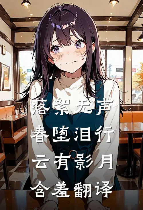 落絮无声春堕泪行云有影月含羞翻译